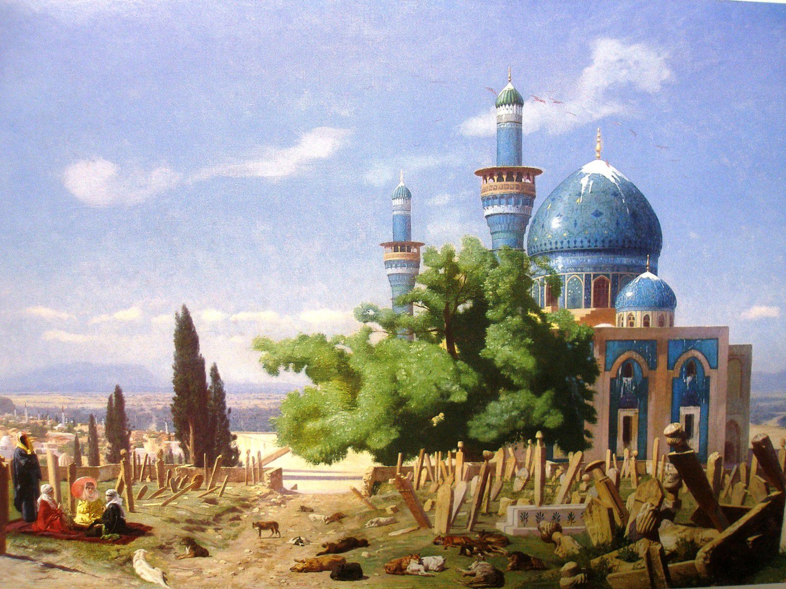 Картины мусульманских художников